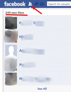 liste nouveaux fans facebook