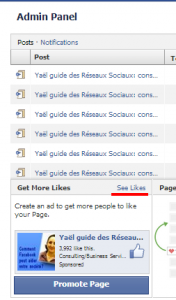 voir le nom des nouveaux fans facebook